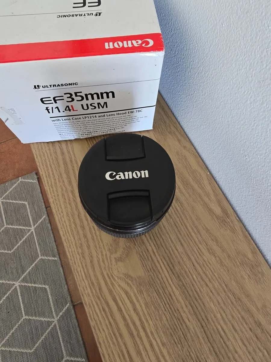 Canon EF 35mm f/1.4L USM Lens Excellent Condition - Image 2