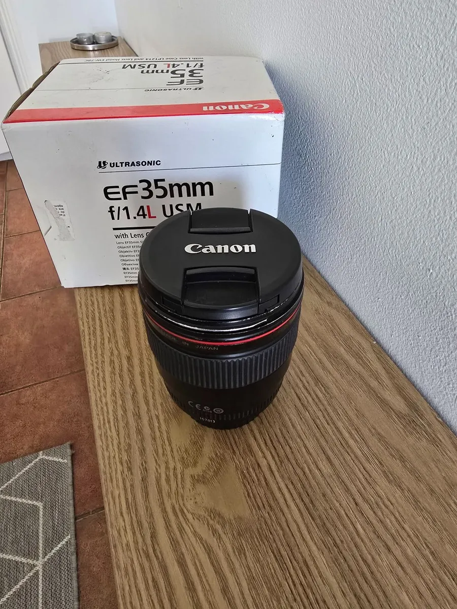 Canon EF 35mm f/1.4L USM Lens Excellent Condition - Image 1