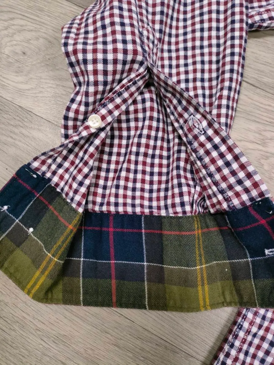 Barbour Check Oxford Shirt Mens XXL - Image 4