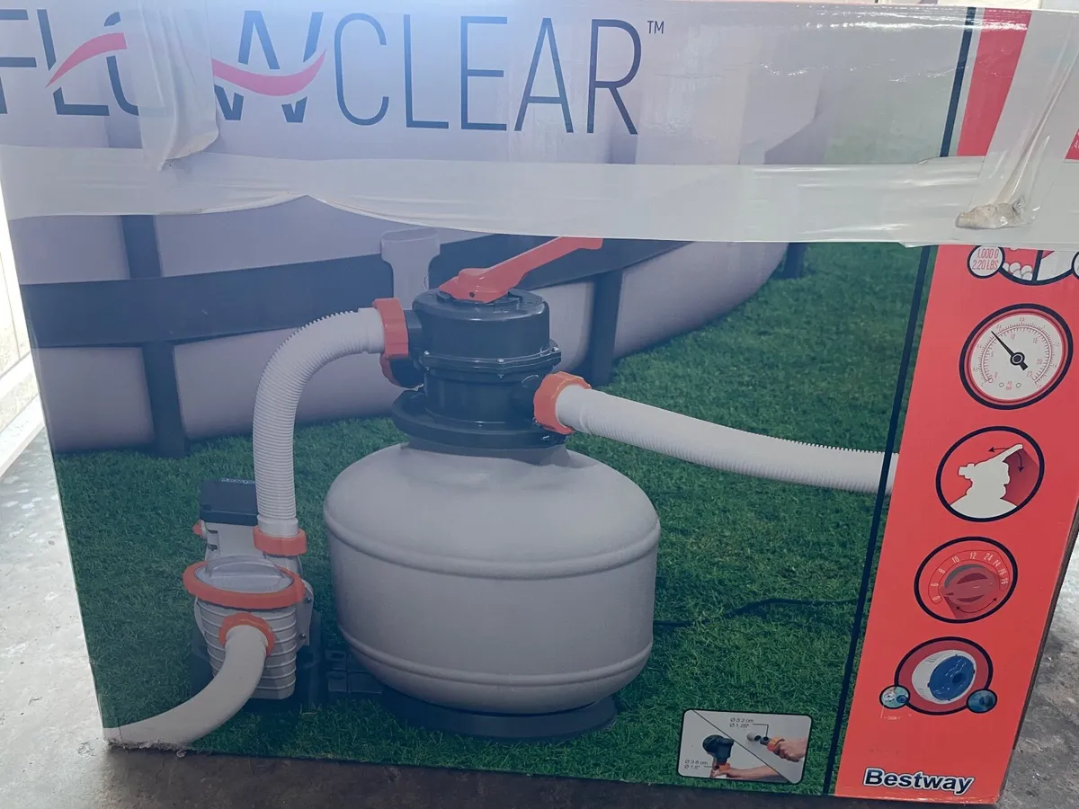 Bestway  Flowclear Sand Filtration Pump for Pool - Image 3