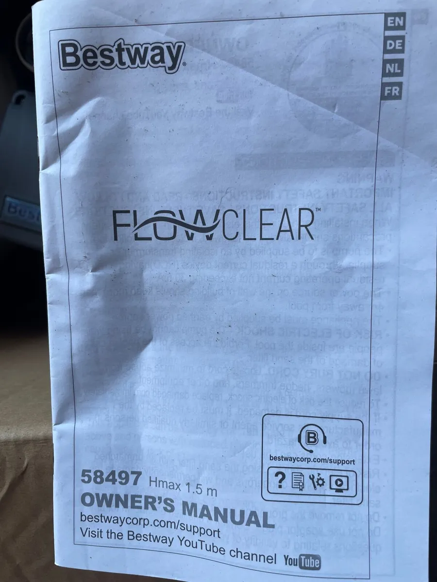 Bestway  Flowclear Sand Filtration Pump for Pool - Image 2
