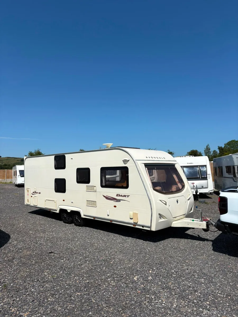 Avondale 6 berth high end fixed Bunkbed caravan - Image 1