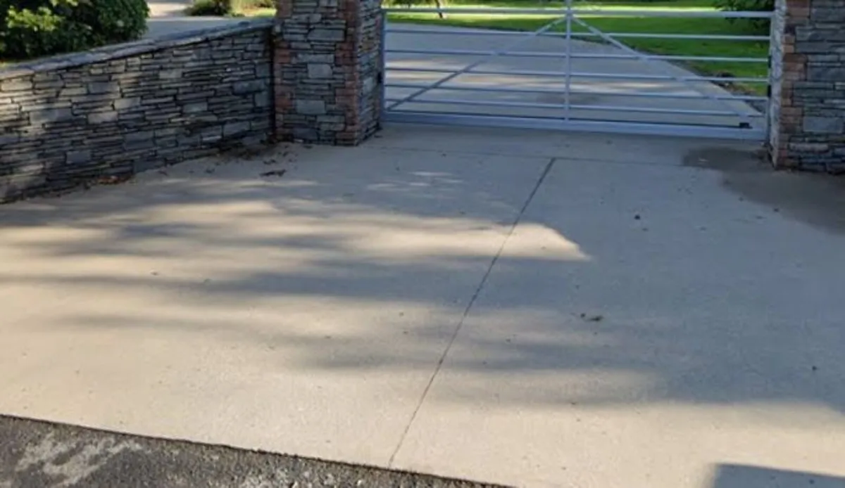 Concrete driveways