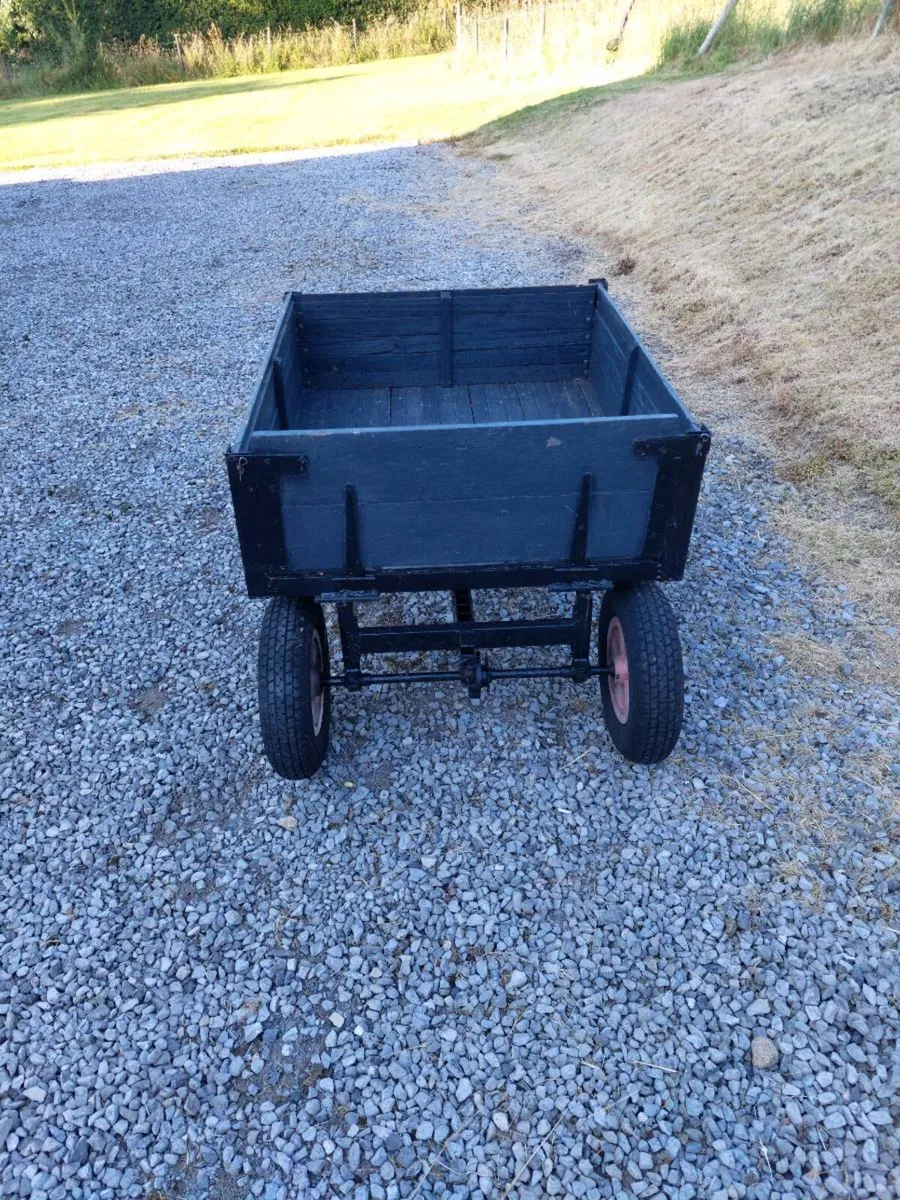 tractor lawn mower trailer - Image 2