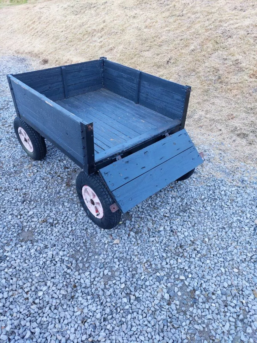 tractor lawn mower trailer - Image 4