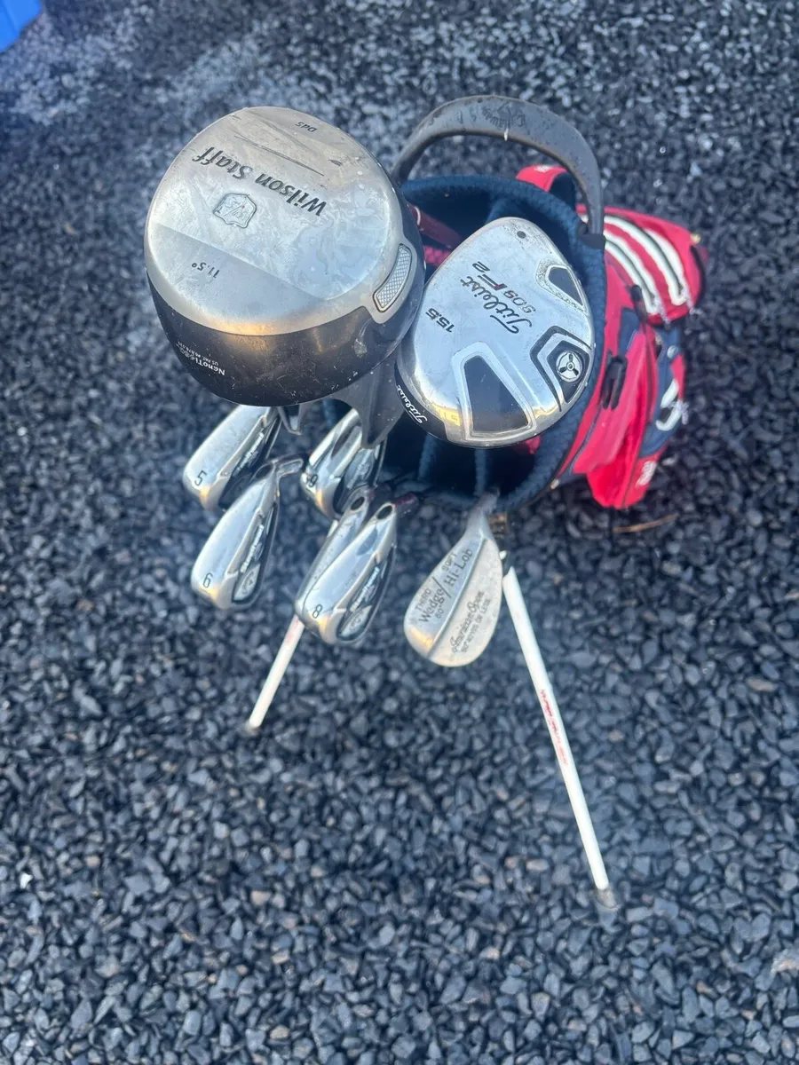 Callaway steelhead XR beginners irons 5-9 + Sw&Pw - Image 4