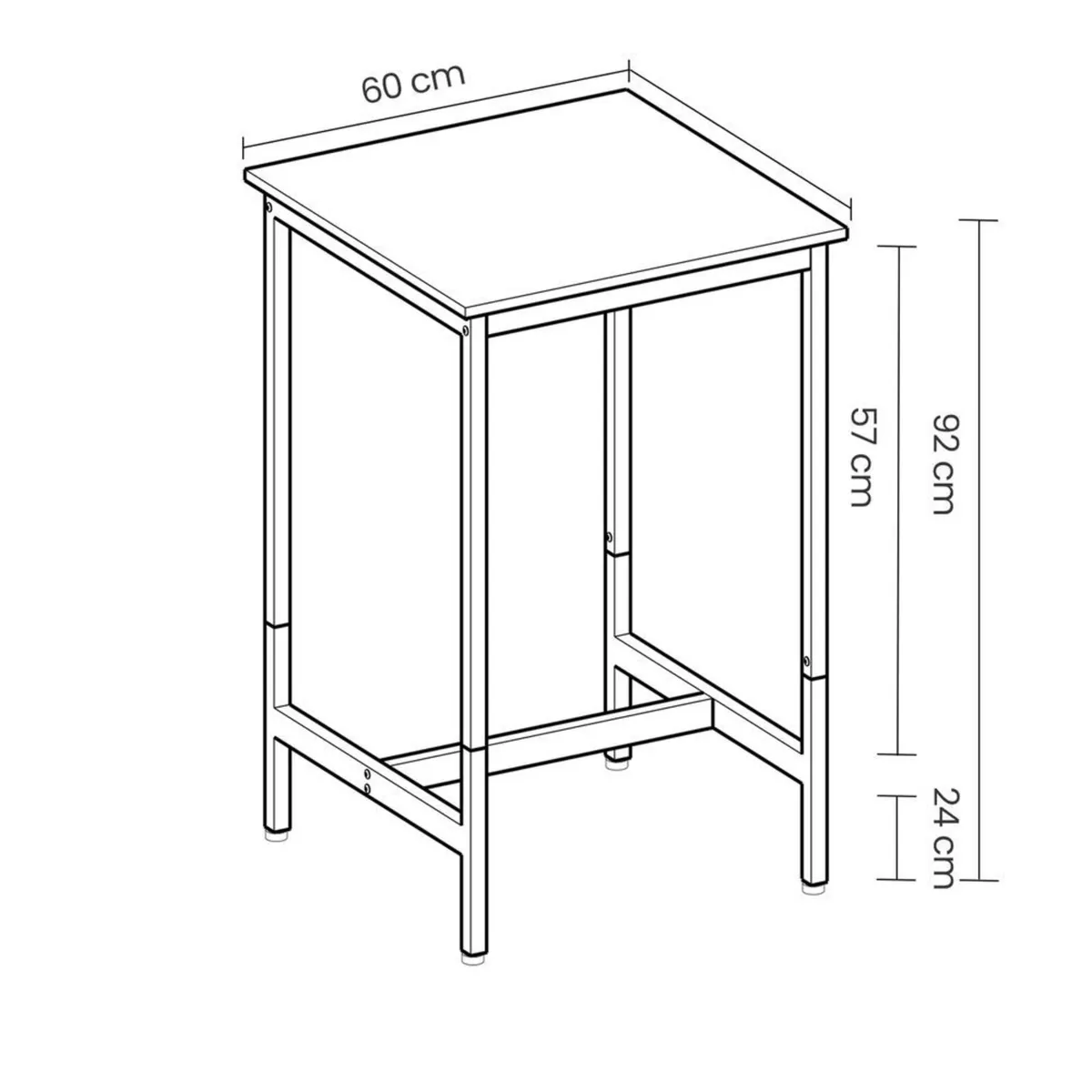 Industrial Bar Table - Image 2