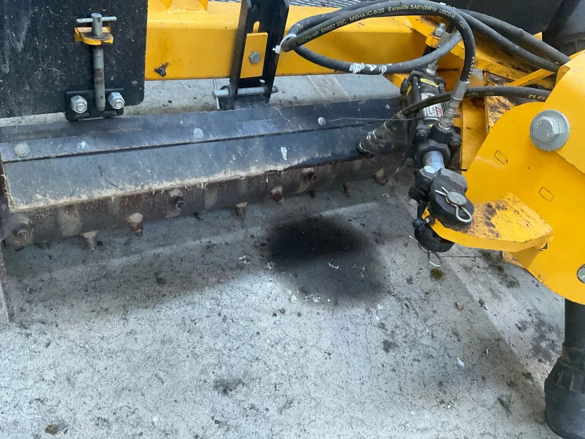 De stoner rotavator and over seeder - Image 4