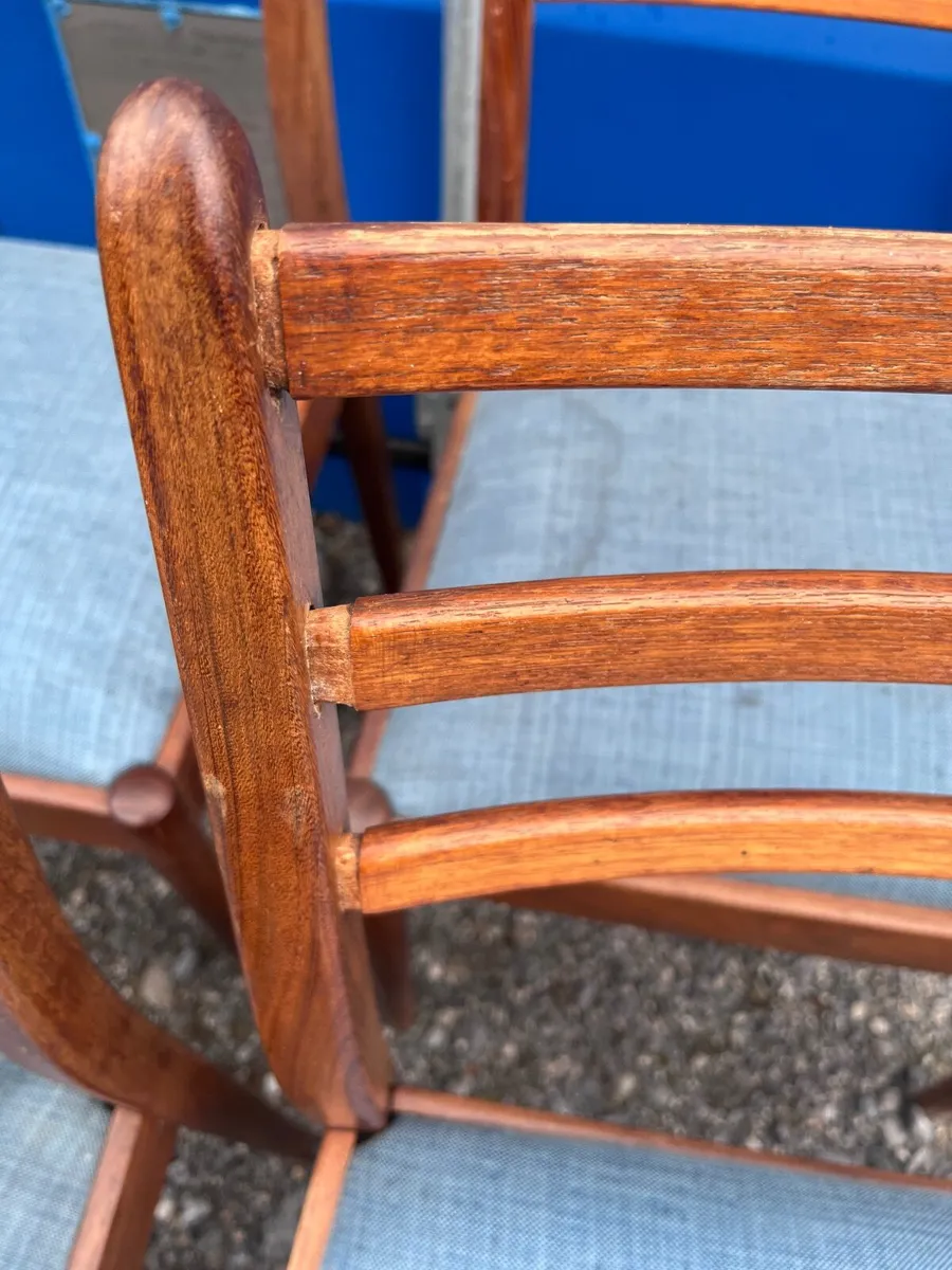 Mid century modern dining chairs - Image 2