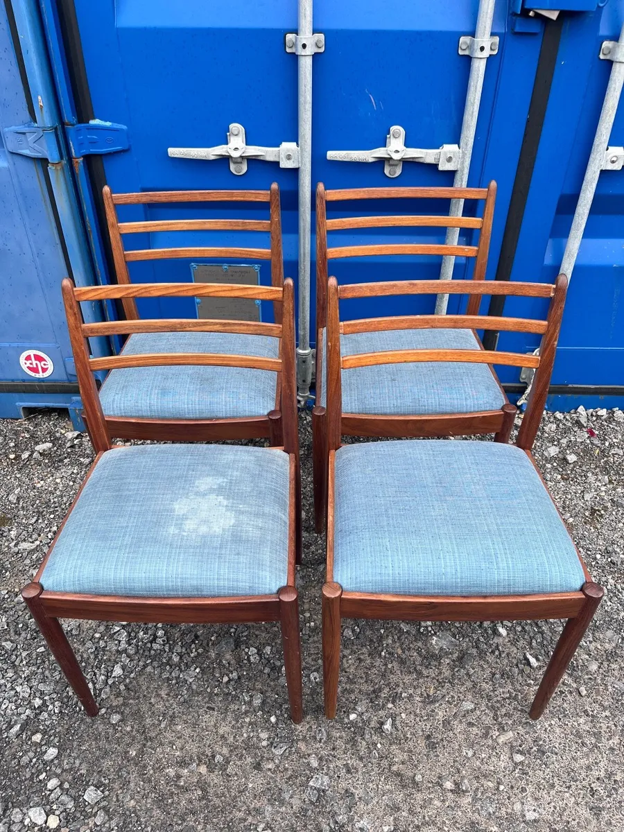 Mid century modern dining chairs - Image 3