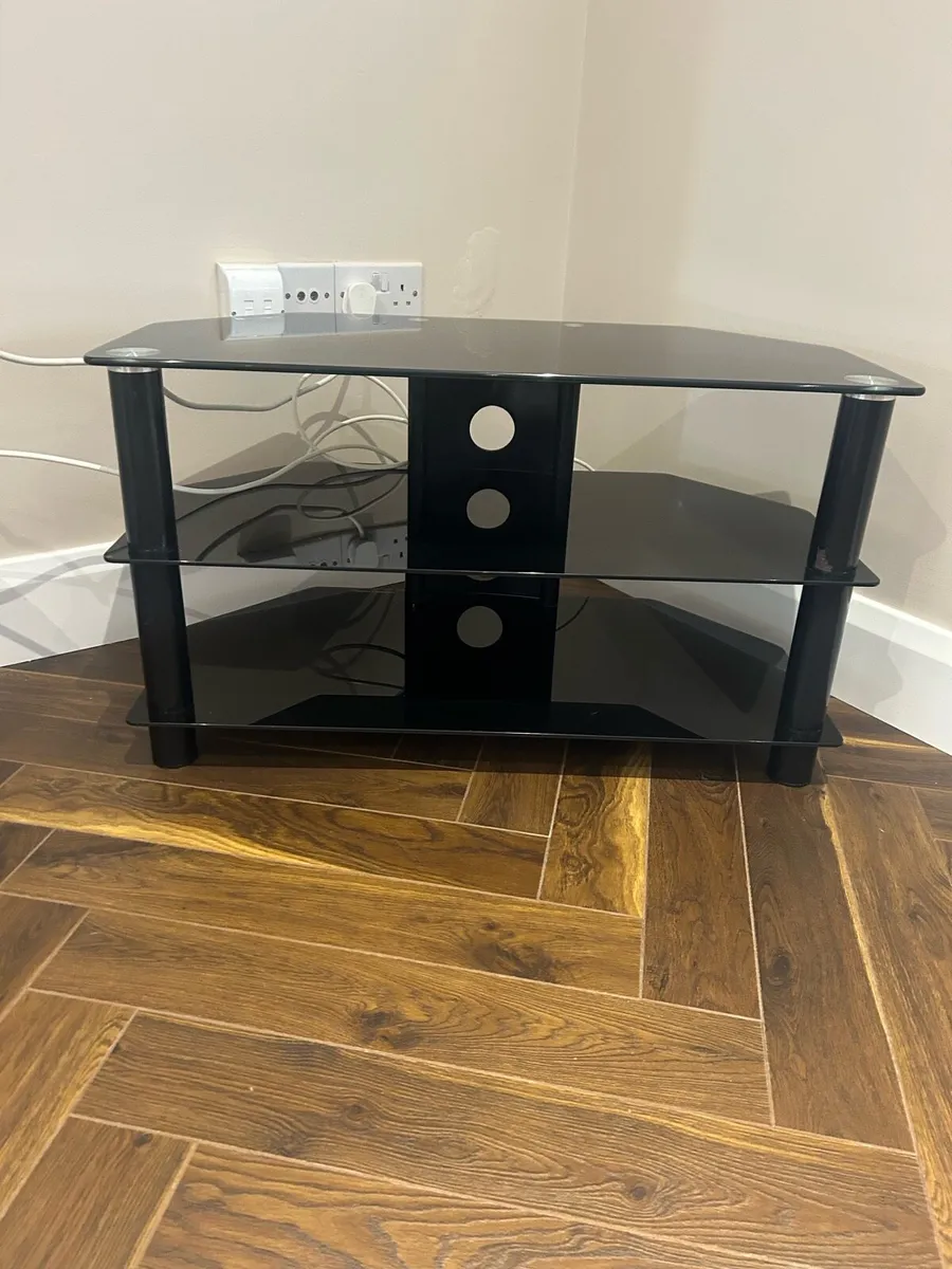 Black TV stand - Image 3