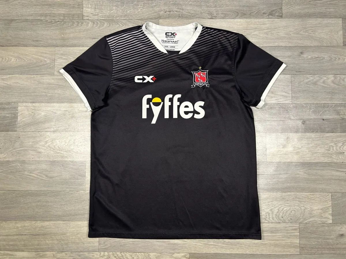 CX+ Sport Dundalk FC Jersey Shirt Mens Large - Image 1