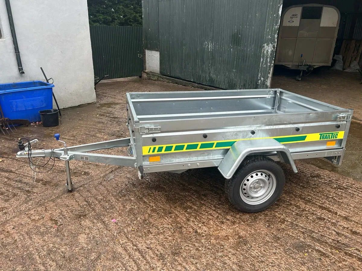 TrailTec 7x4 tipping trailer - Image 1