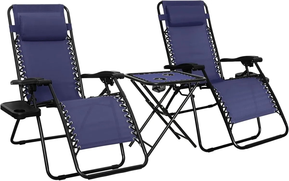 Zero Gravity Chair with Side Table for Relaxing - Image 1