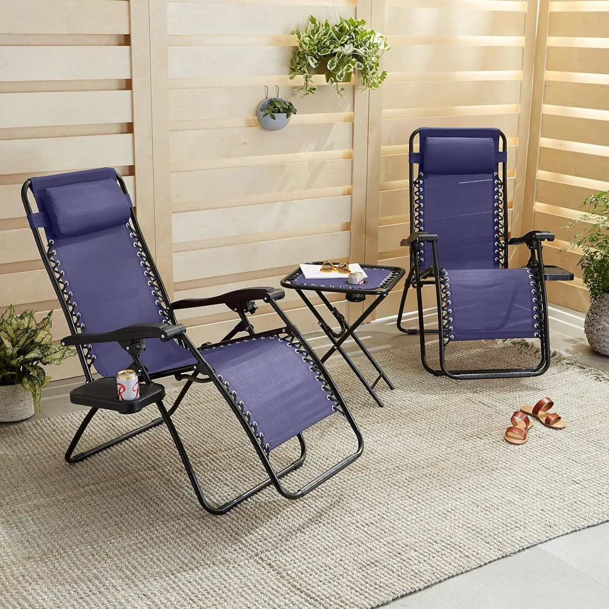Zero Gravity Chair with Side Table for Relaxing - Image 2