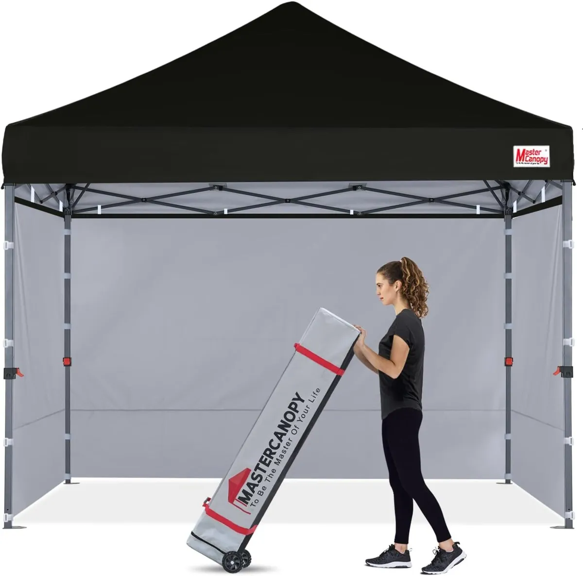 Heavy Duty Pop-Up Gazebo Tent with Sidewalls - Image 1