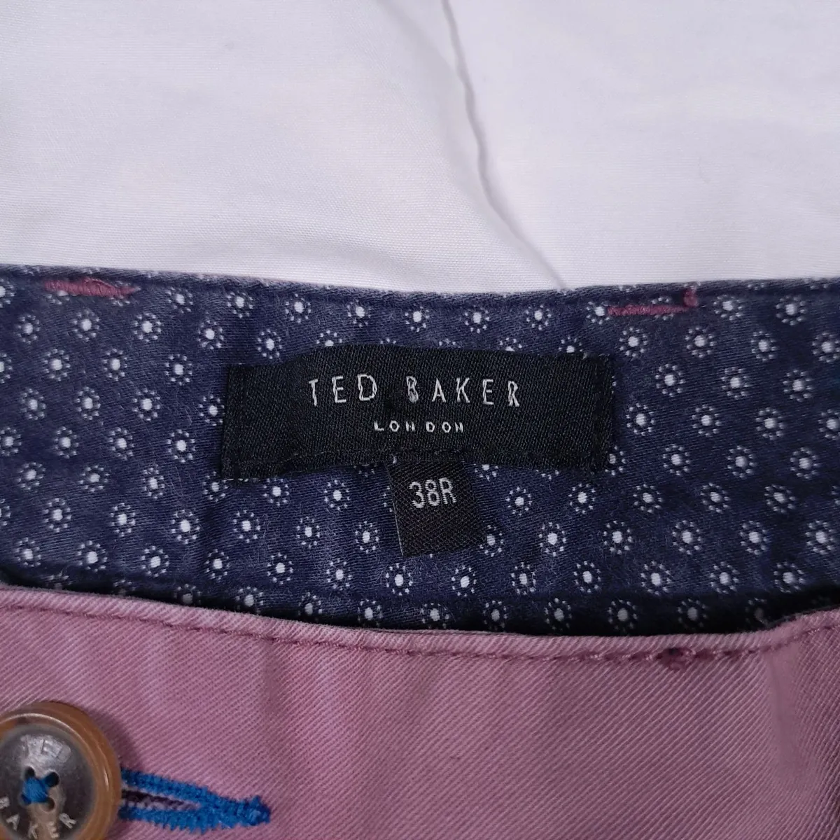 Ted Baker Pink Chino Shorts 38R - Image 2