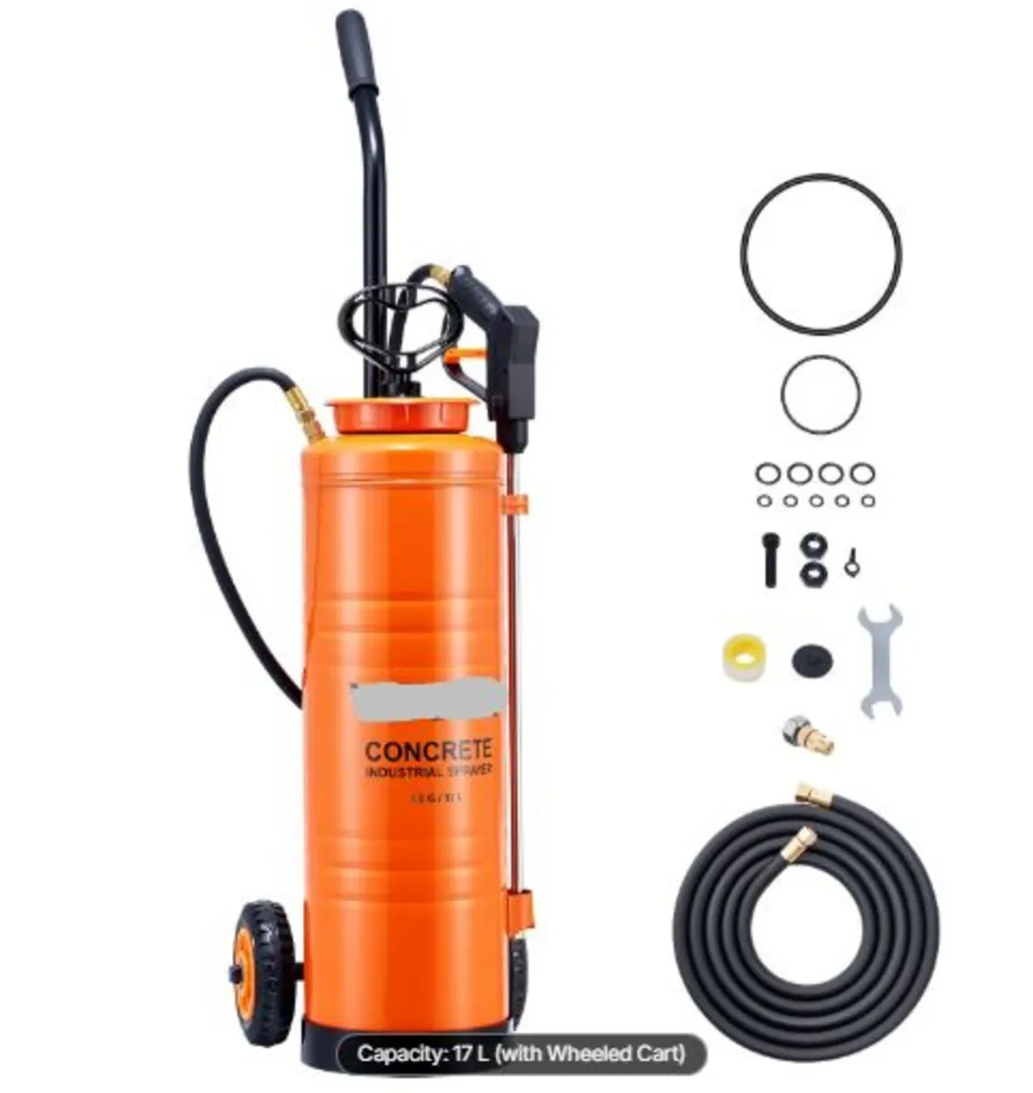 Industrial Sprayer, 17L Large Capacity, Stainless - Image 2