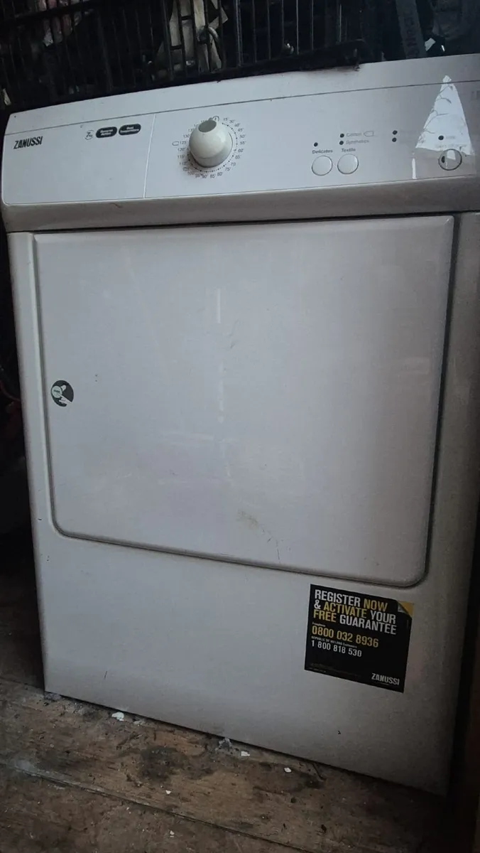 Zanussi 7KG White Vented Tumble Dryer - Image 4