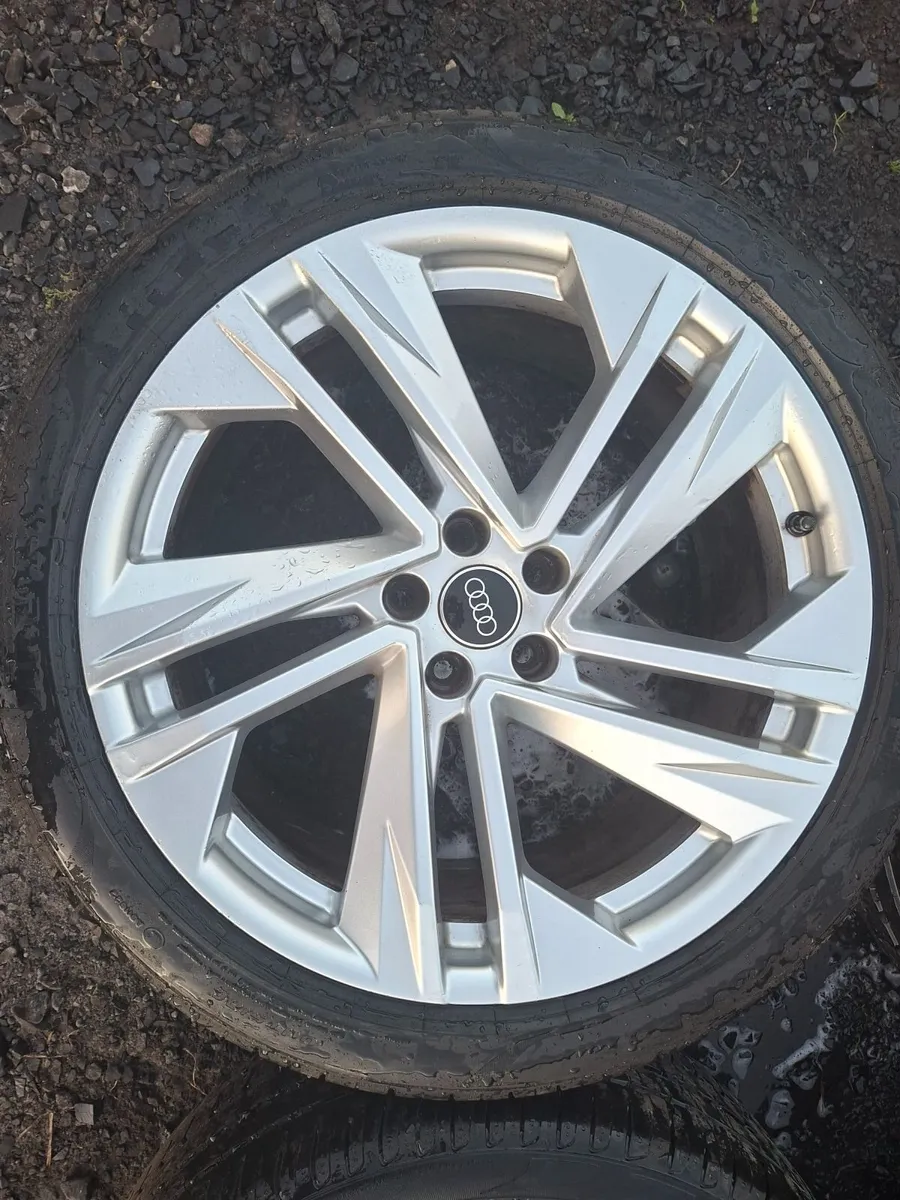 20" Genuine Audi S Line Alloys with tyres - Image 2