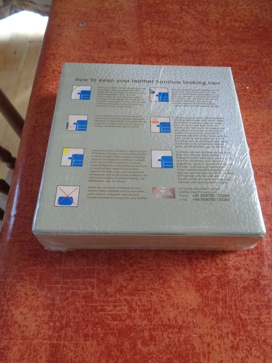 Leather Care Cleaning Kit for Sale - Image 2