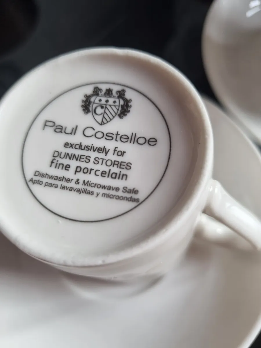 Paul costelloe Coffee cups and sauce rs - Image 1