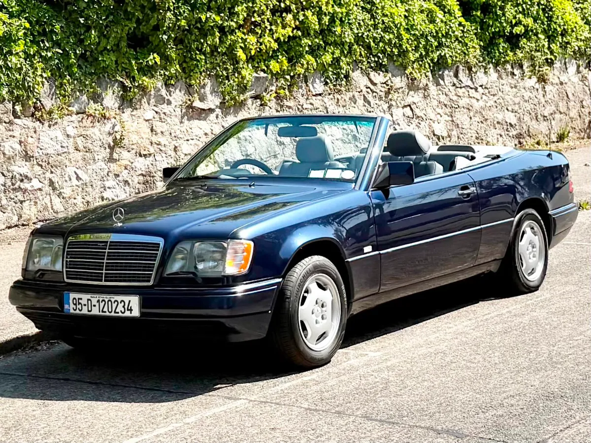 Mercedes w124 convertible, taxed and new nct! - Image 1