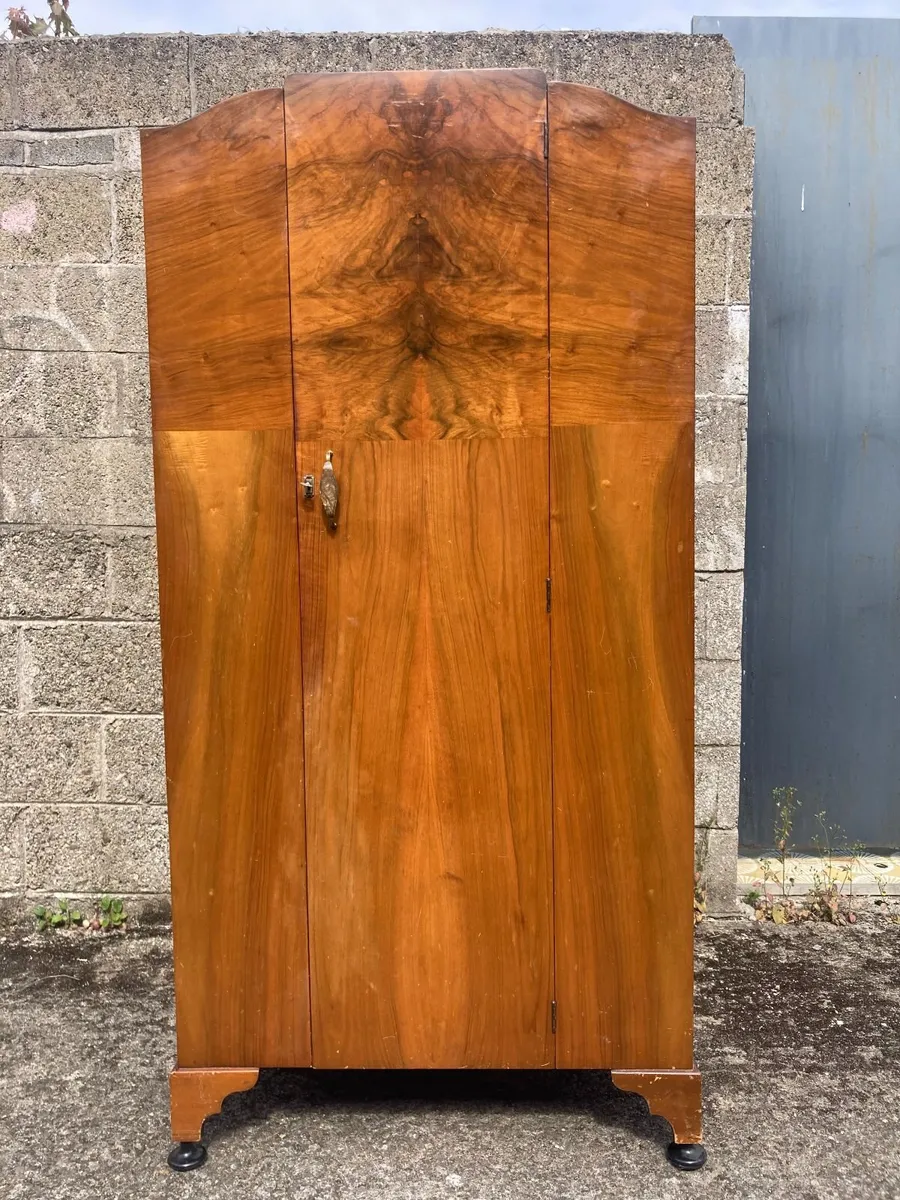 Vintage Wardrobe - Art Deco - Walnut - Image 2