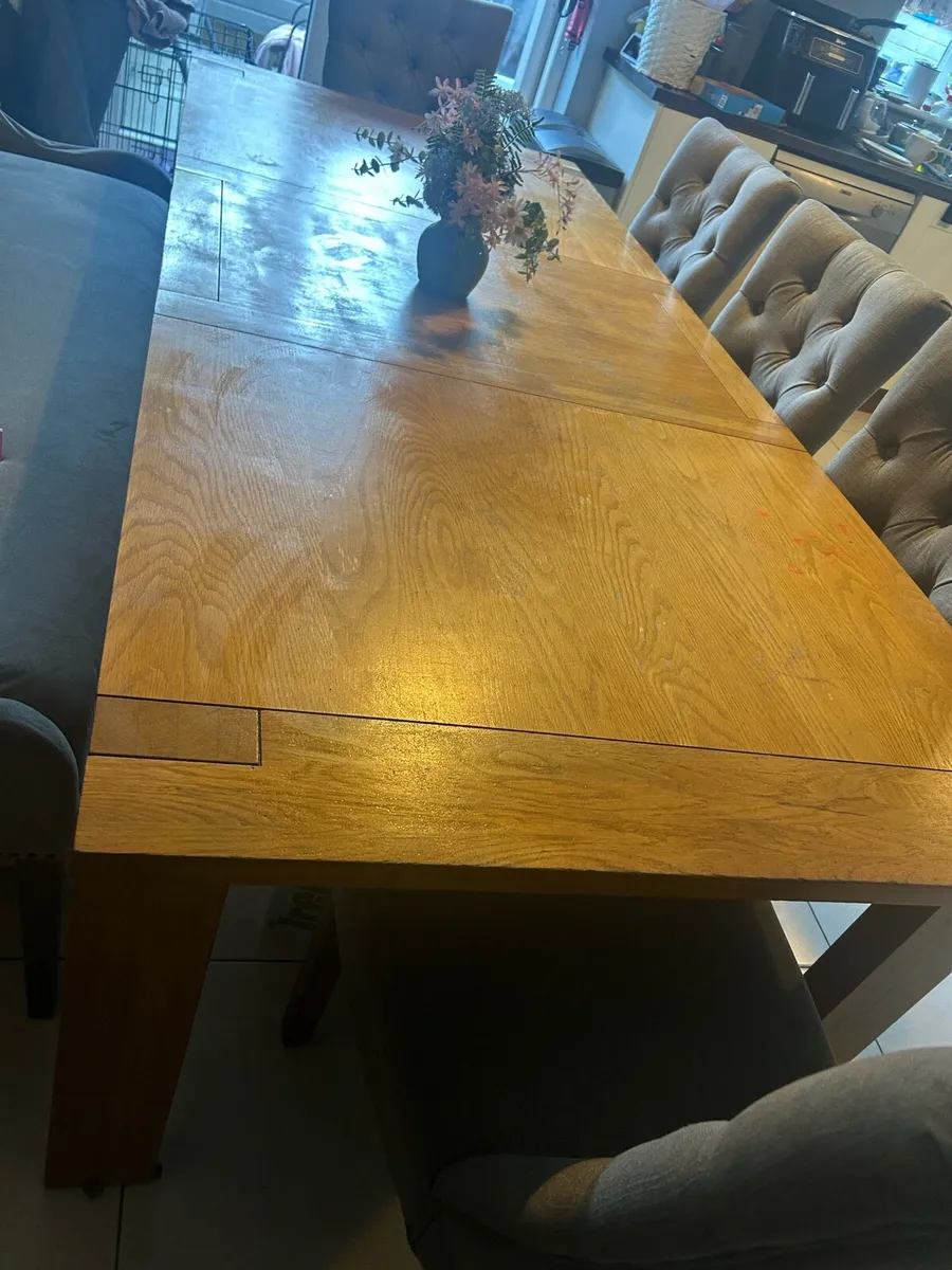 7th extendable dining table - Image 1