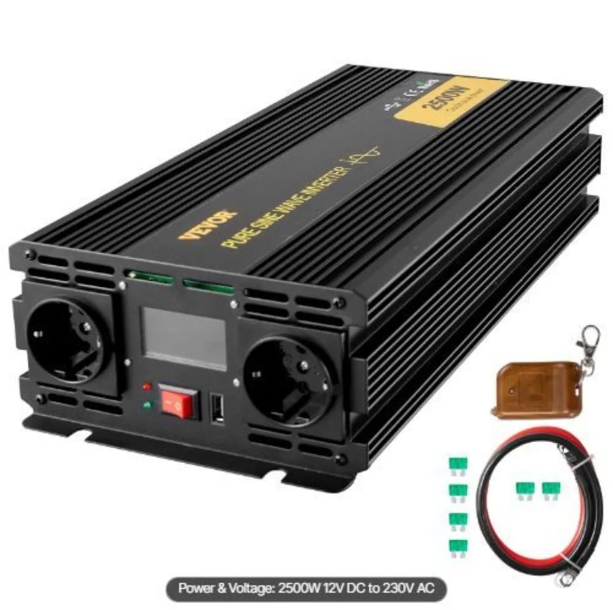 Pure Sine Wave Inverter 2500W Power - Image 2
