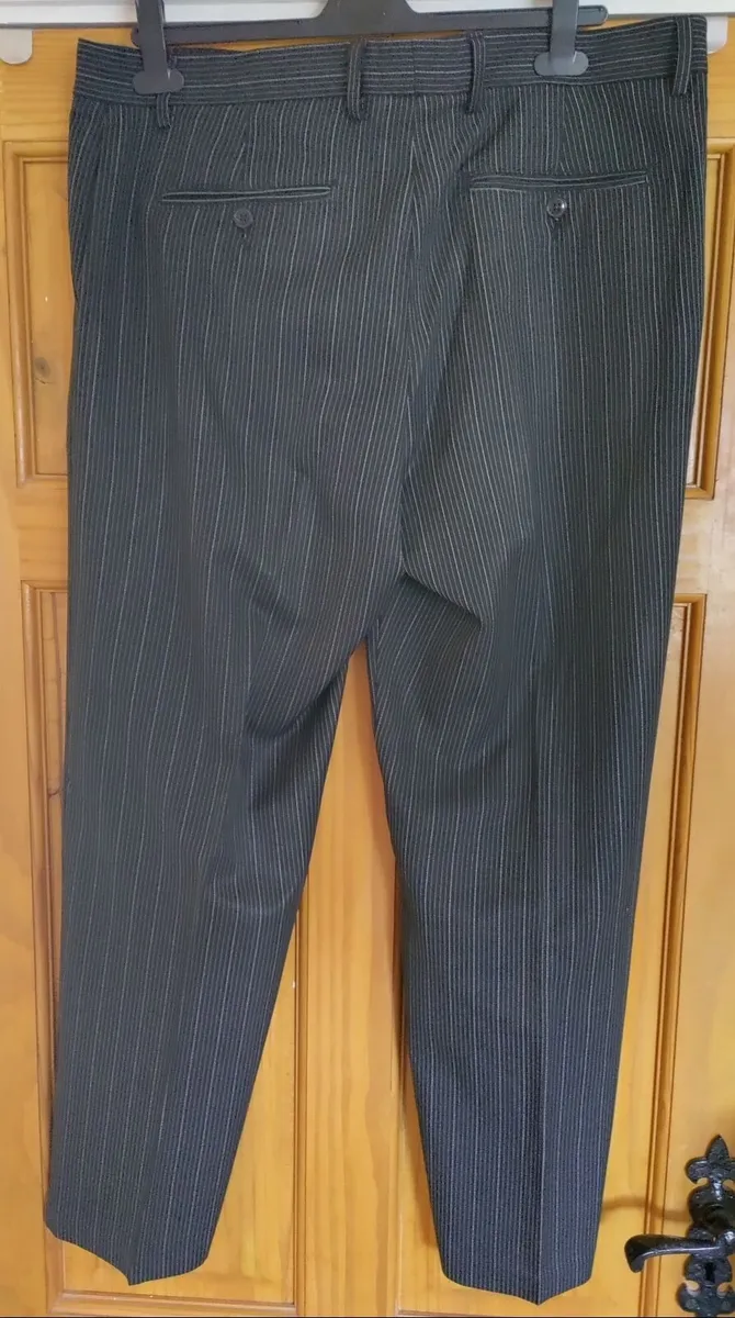Greg Norman Golf Pinstripe Trousers 36W/30L - Image 3