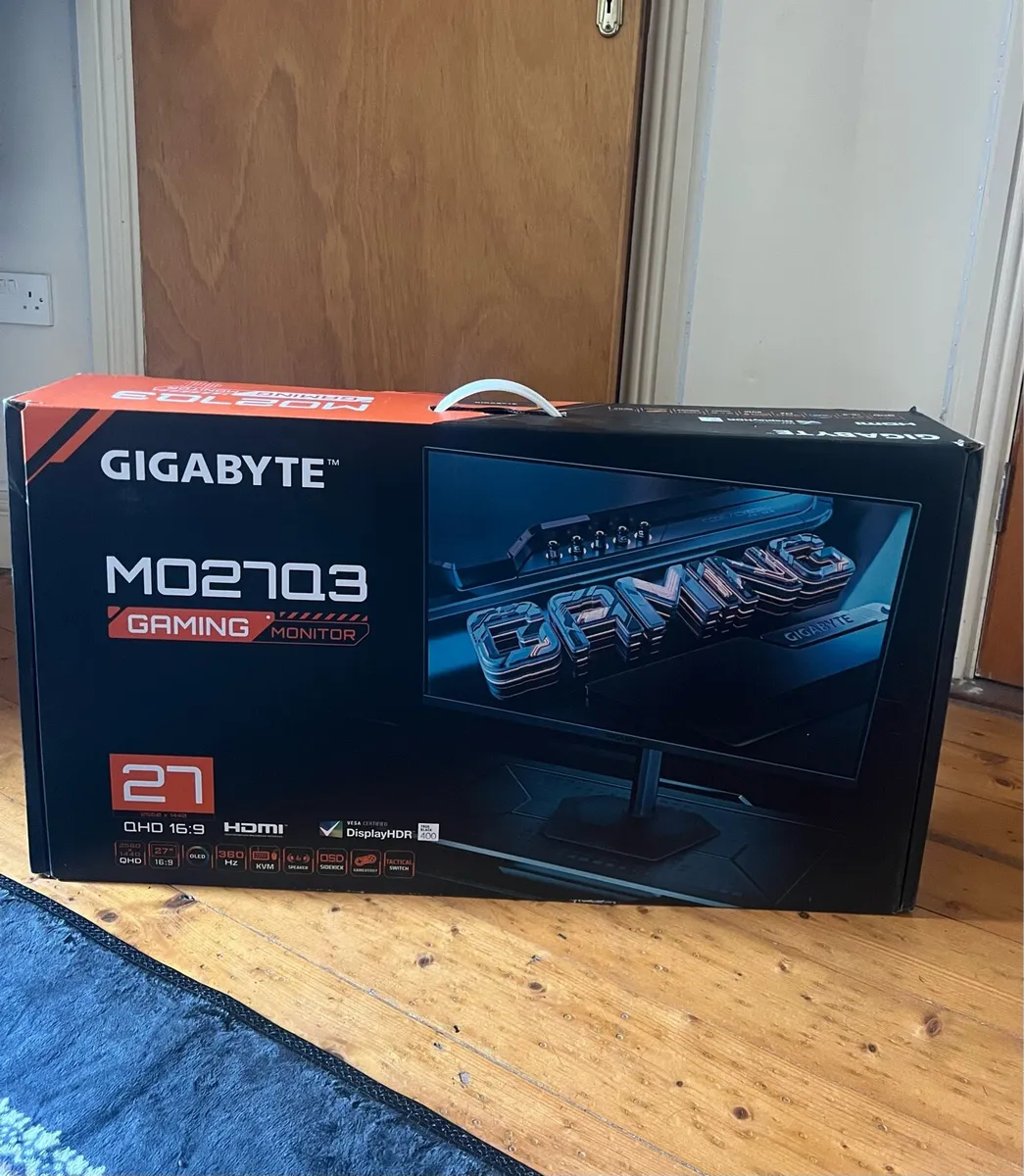 Gigabyte MO27Q3 27” Gaming monitors-brand new - Image 1