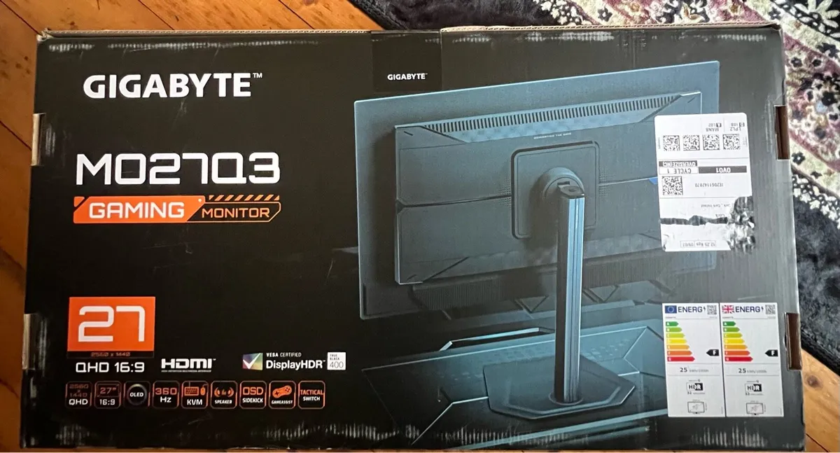 Gigabyte MO27Q3 27” Gaming monitors-brand new - Image 3