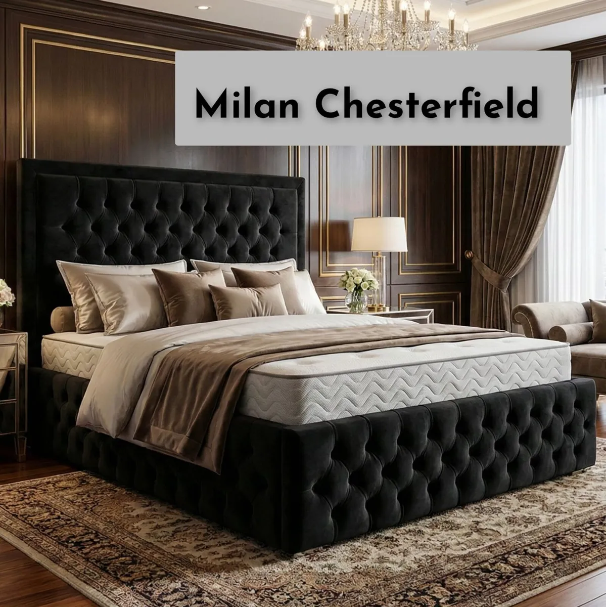 Bed & Mattress - Custom Made Any Size - Image 1