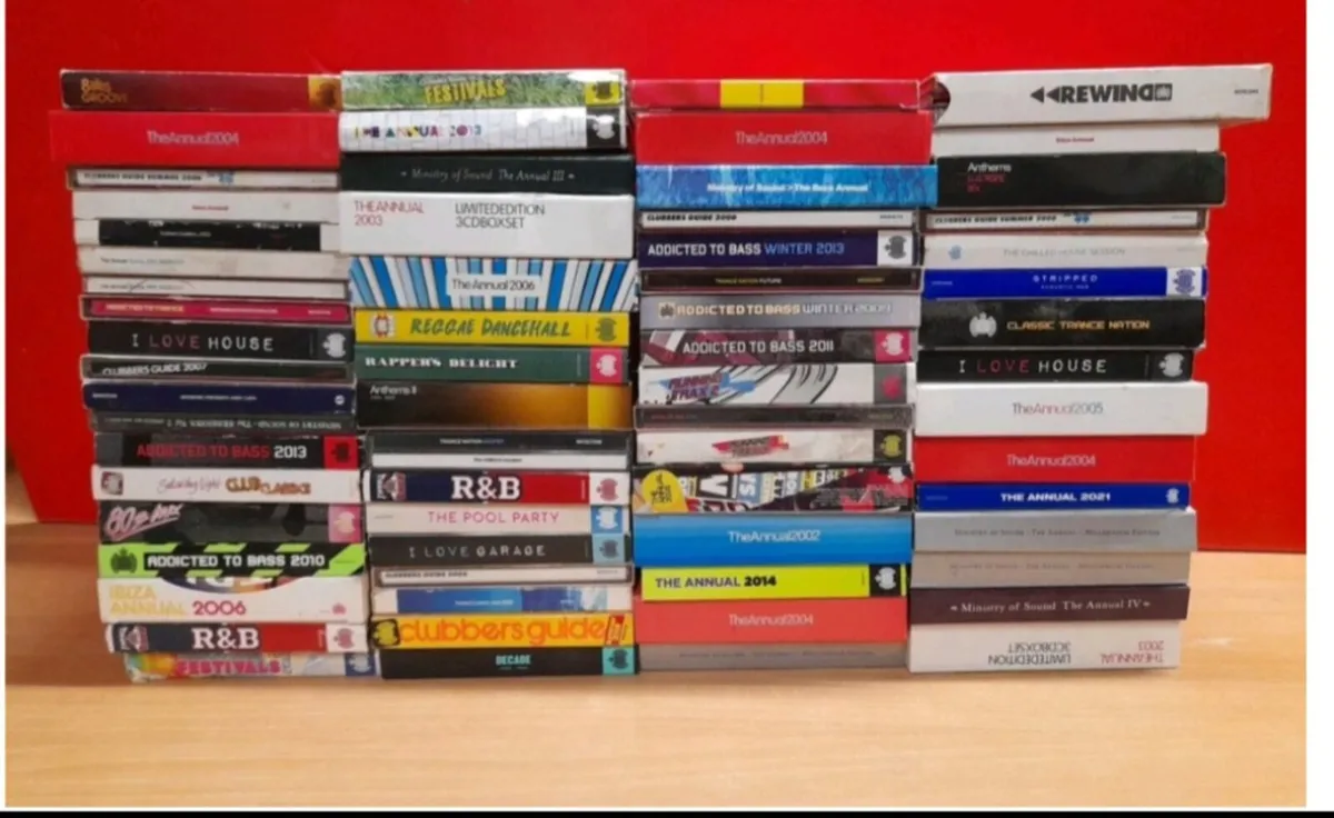 73 x Ministry Of Sound CD JobLot - Old Skool Throw - Image 1