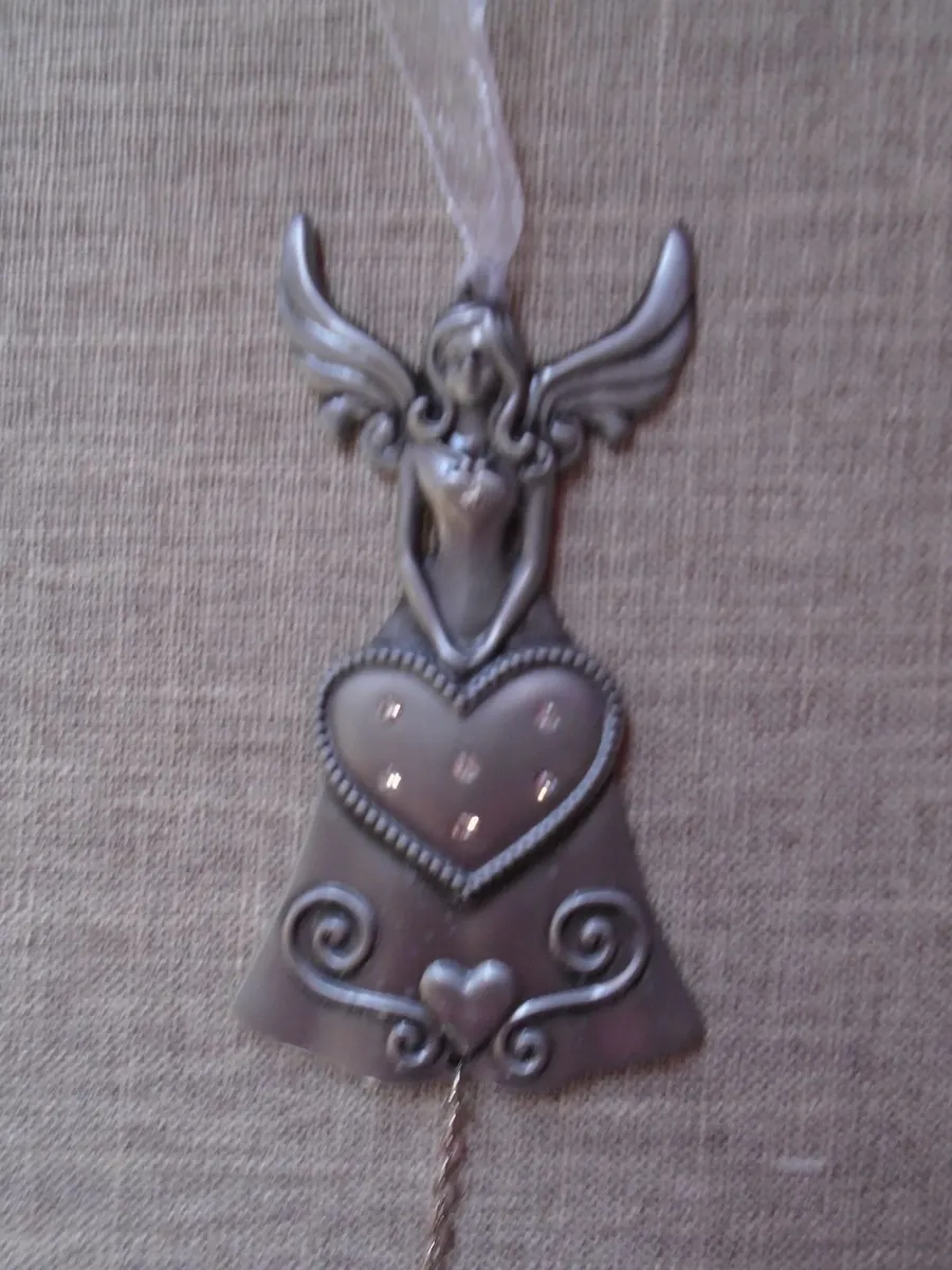 Pewter angel suncatcher ,Home decor, Gift - Image 1