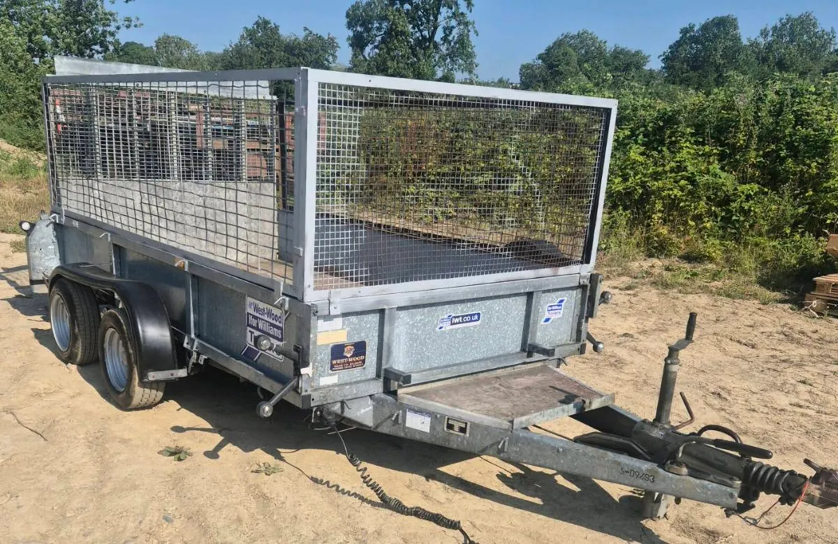 Ifor williams 10 x 6 plant trailer - Image 1
