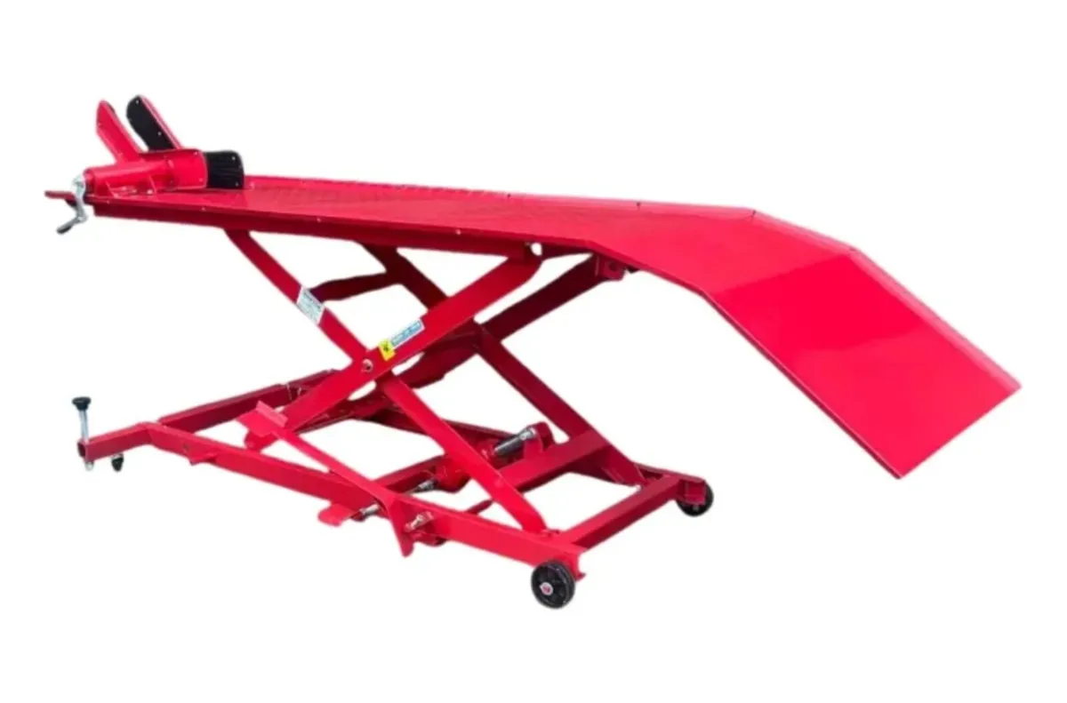 Heavy Duty Motorcycle Hydraulic Scissor Lift Table - Image 1