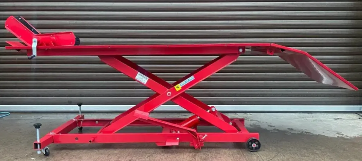 Heavy Duty Motorcycle Hydraulic Scissor Lift Table - Image 4