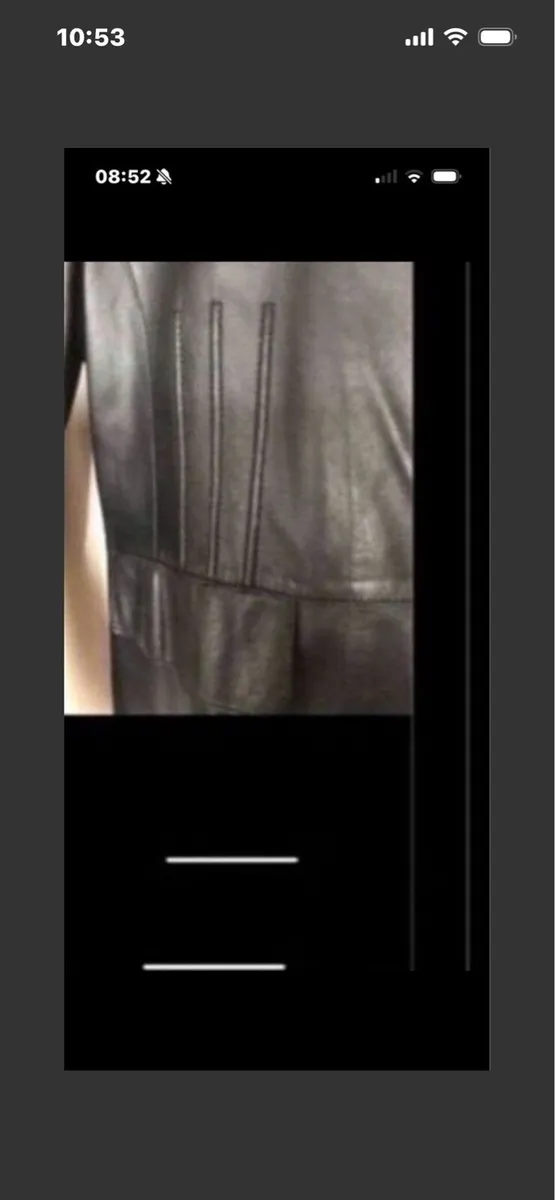 Ladies Leather Coat - Image 3