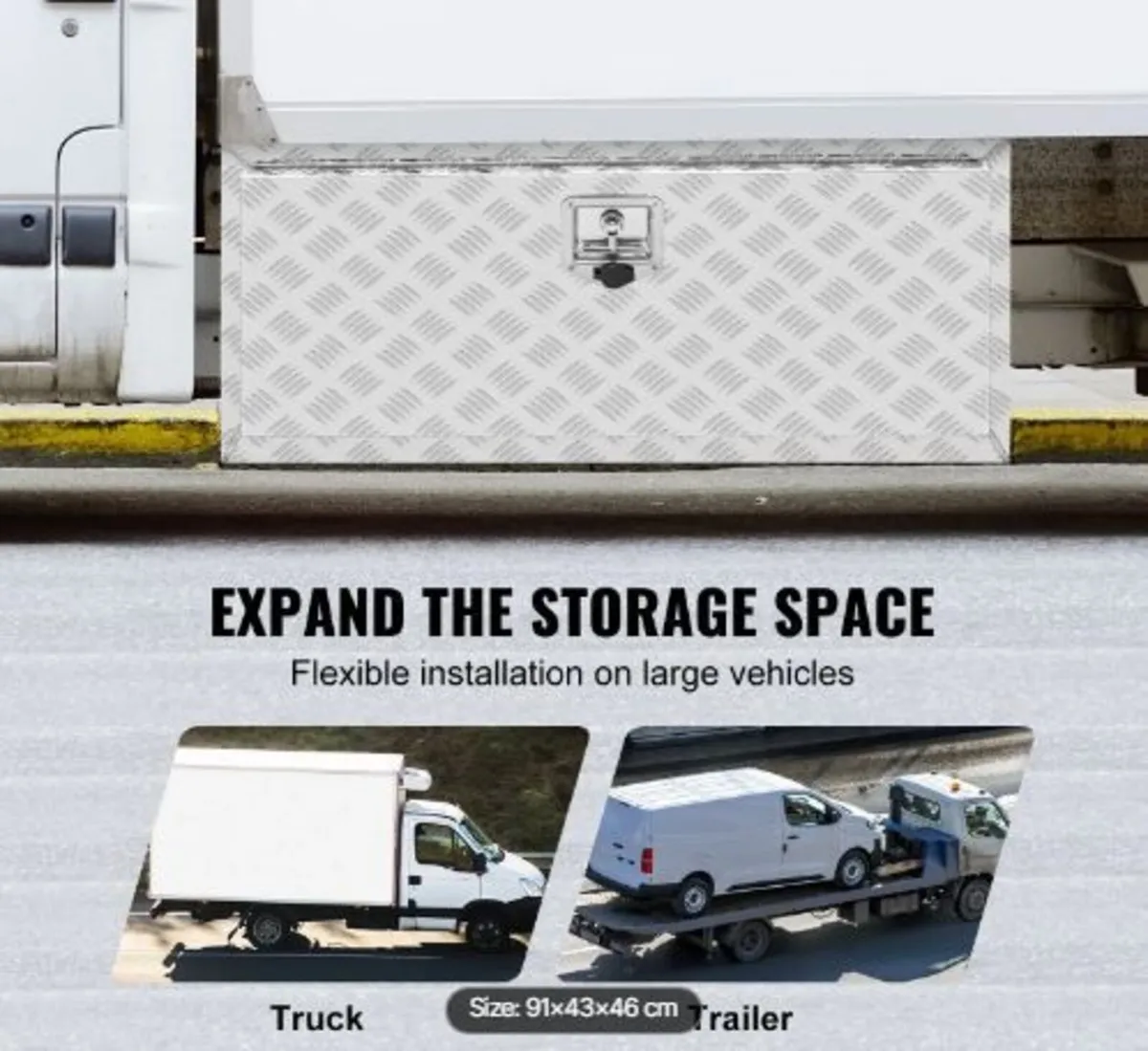 Underbody Truck Box, 914 x 430 x 460 mm Pickup - Image 3