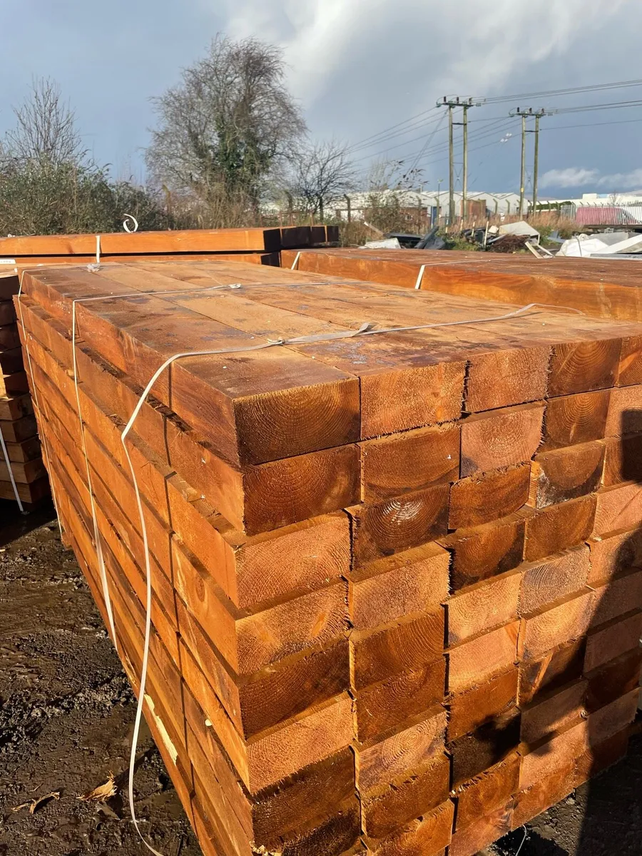 New Railway Sleeper 200 x 100 x 2.4m £17 plus Vat - Image 2
