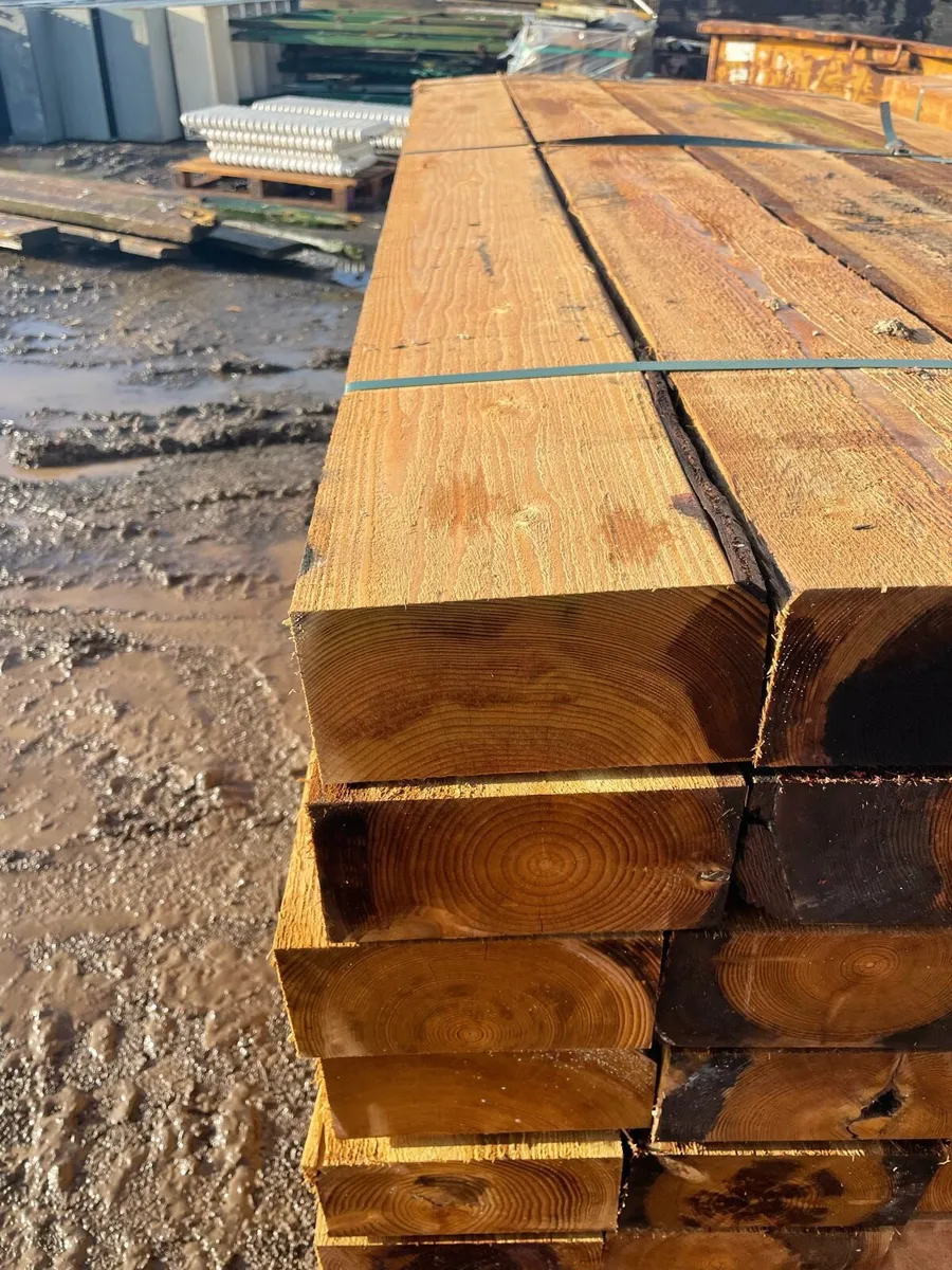 New Railway Sleeper 200 x 100 x 2.4m £17 plus Vat - Image 4