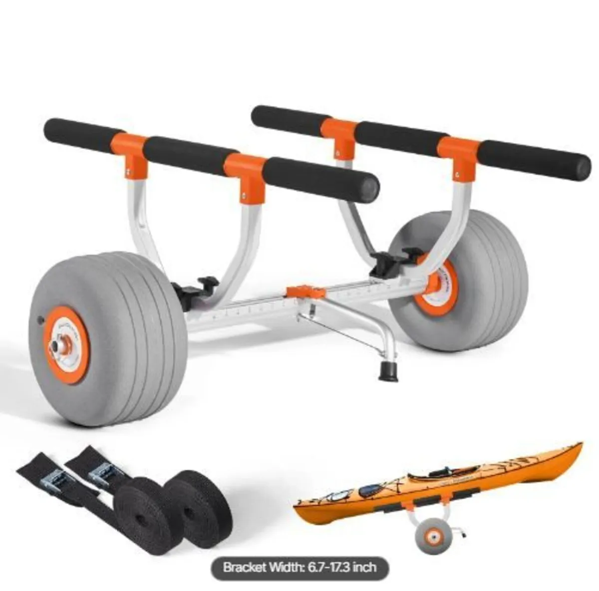 Kayak Cart, 158.8 kg Load Capacity - Image 3