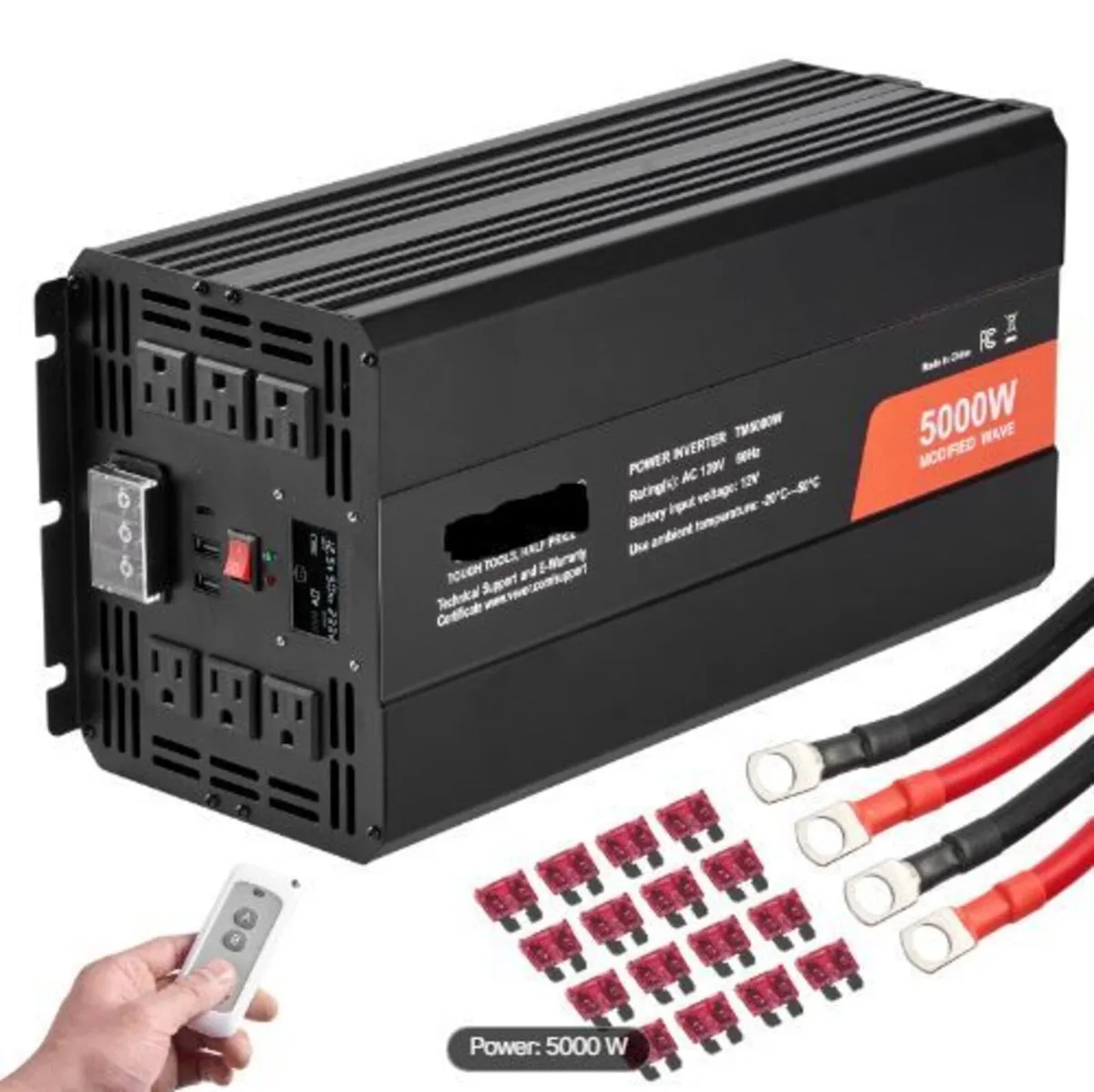 Modified Sine Wave Inverter, 5000W - Image 4