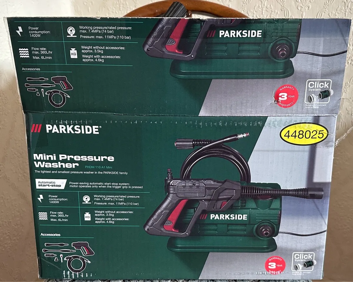 Mini Pressure Washer Parkside - Image 1