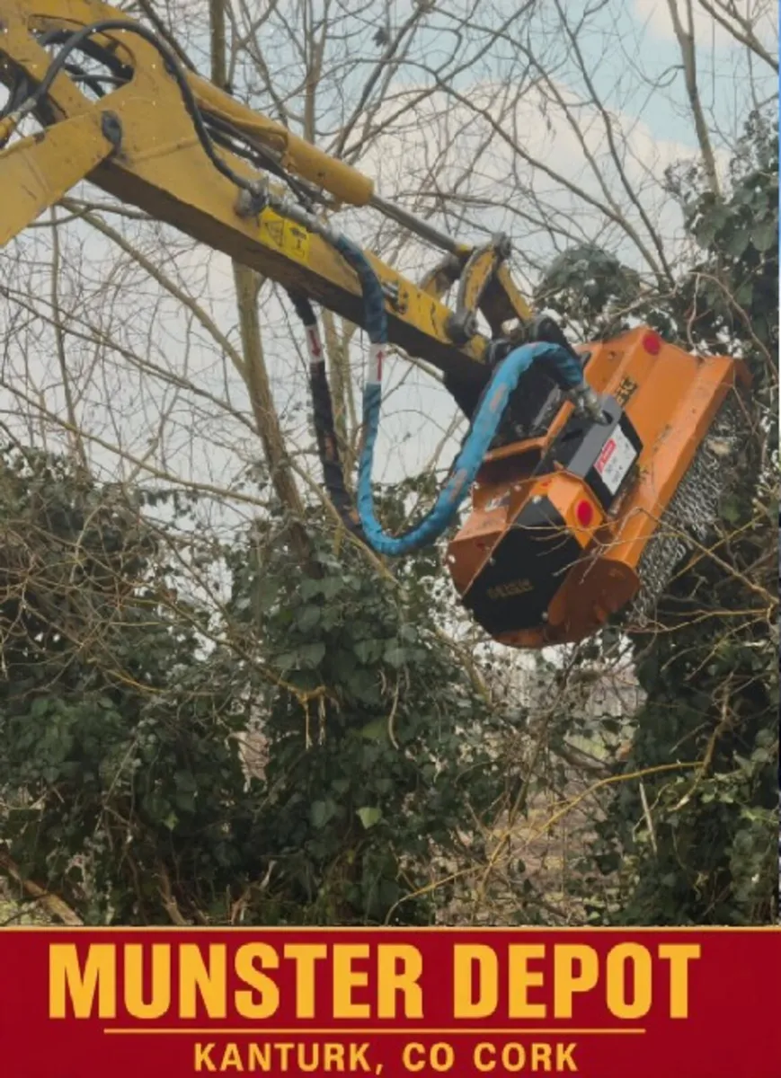 Attachment Hire. Forestry Mulcher, 12 to 20 ton