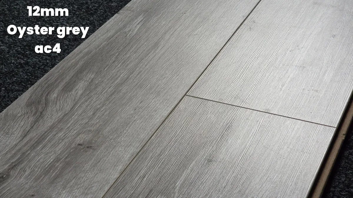 12mm laminated click flooring AC4 , - Image 1