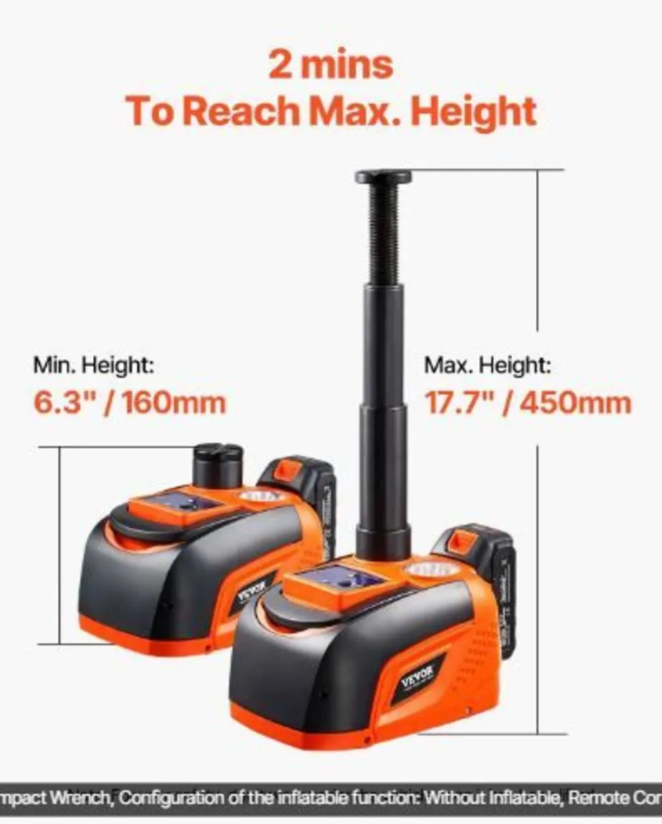 Electric Car Jack, 5 Tons - Image 2