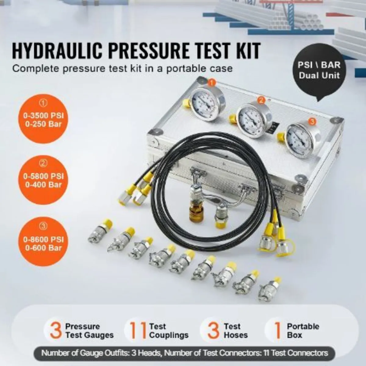 Hydraulic Pressure Test Kit - Image 2